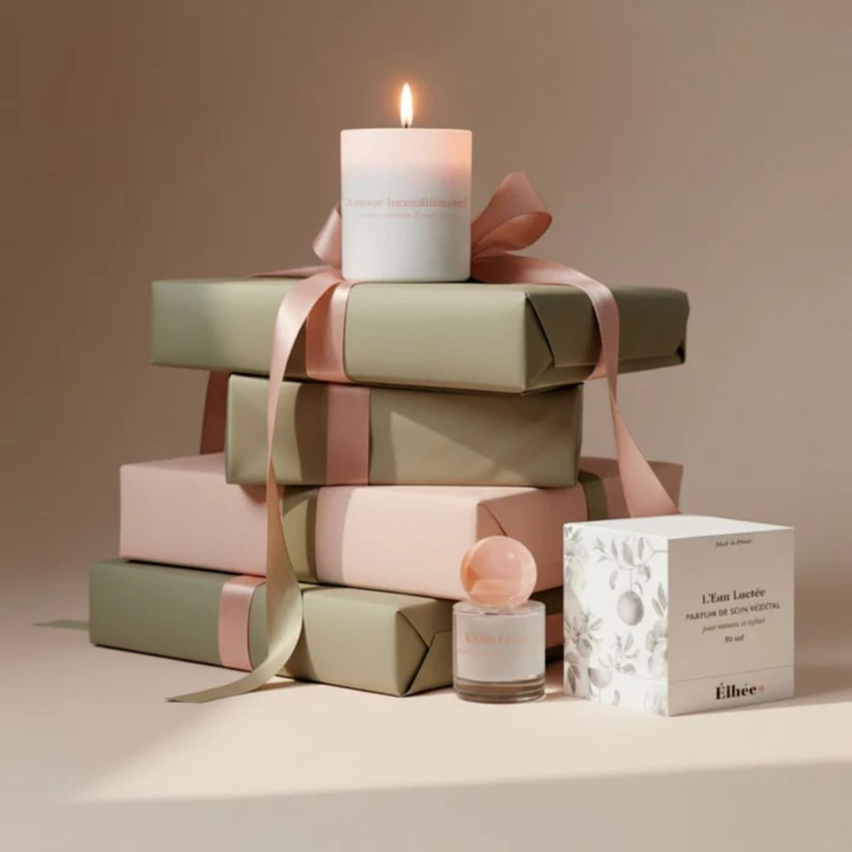 Élhée Candle Amour Inconditionnel - Elegant Décor & Gift Choice