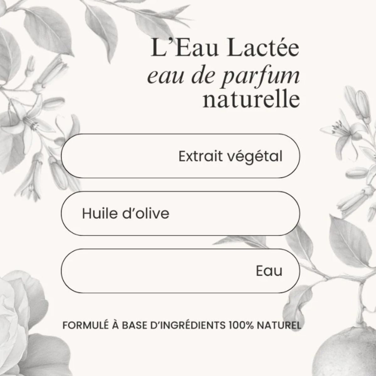 Élhée Care perfume Eau Lactée - Alcohol-Free & Clean Beauty Formula